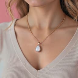 DIY Breast milk Box – Set: Necklace "Together" + Droplet Earrings + Ring - thumbnail 2