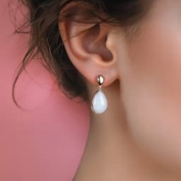 DIY Breast milk Box – Set: Necklace "Together" + Droplet Earrings + Ring - thumbnail 4