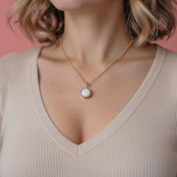 DIY Breast milk Box – Set: 12mm Necklace "Circle of Life" + Bracelet + Ring + Earrings - thumbnail 2